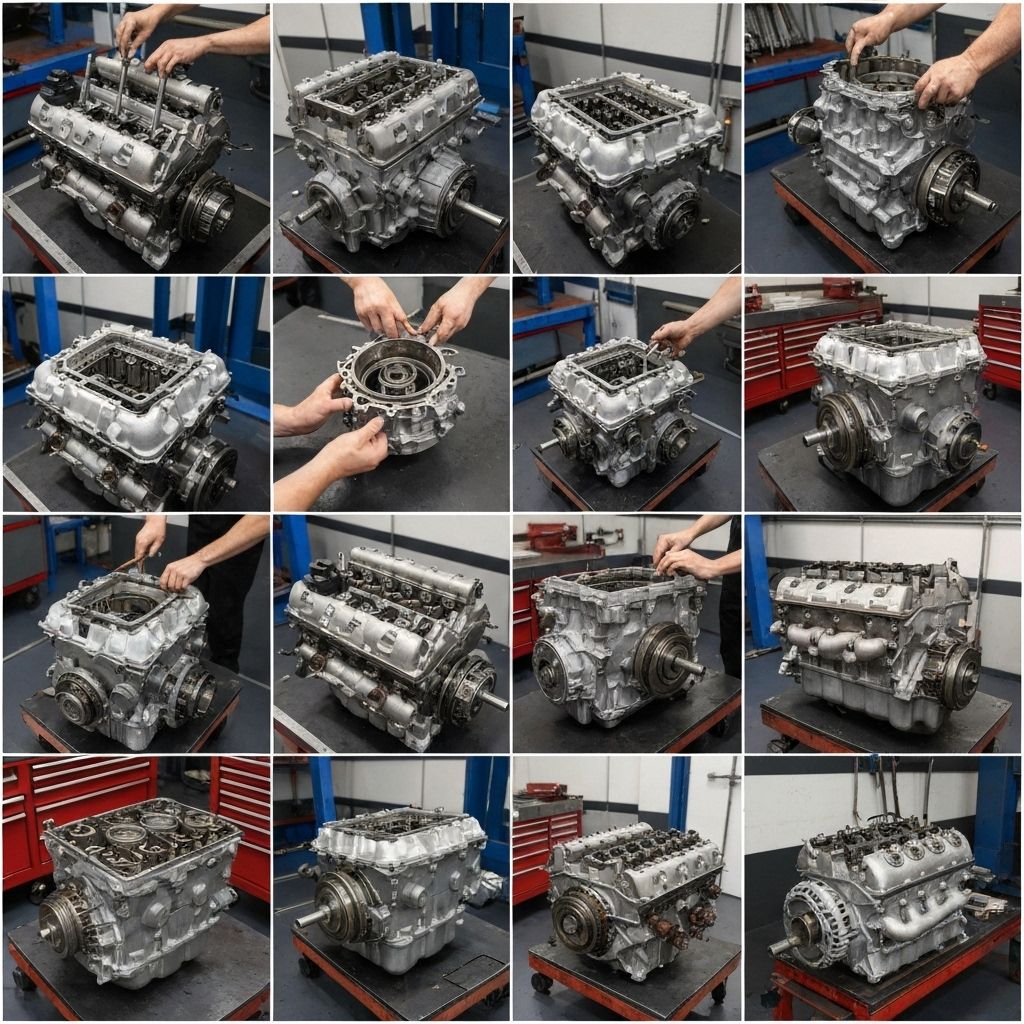 Rebuild Mesin Hitachi